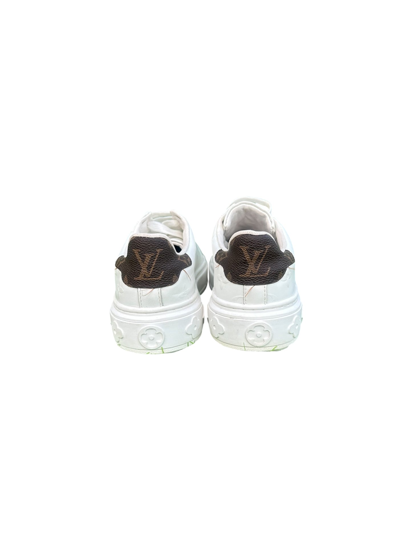 Louis Vuitton Time Out White Sneakers