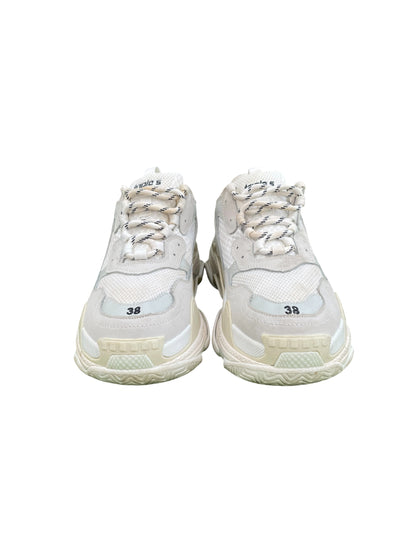Balenciaga Triple S White Sneakers (EUR 38 | US 6)