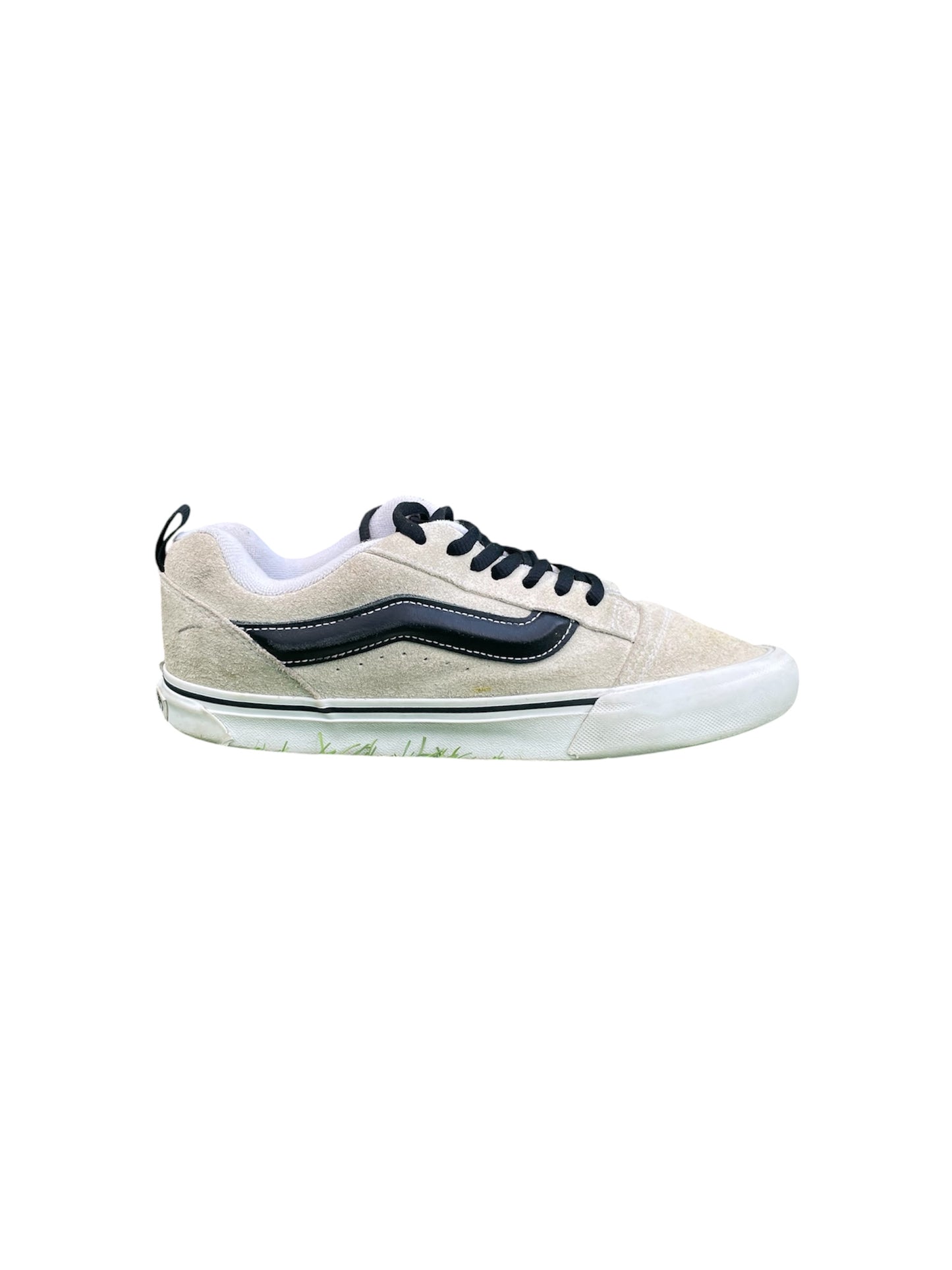 Vans Knu Skool White / Black Shoes (EUR 40.5 | US 7.5)