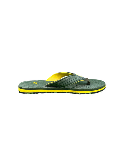 Sparx Olive Yellow Flip Flops – Lightweight Comfort Slippers (EUR 39–40 | US 7 / UK 6)