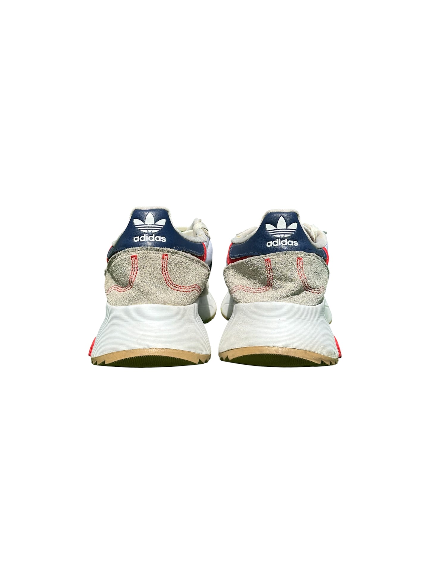 Adidas Retropy F2 White Dark Blue Sneakers (EUR 42 | US 8.5)