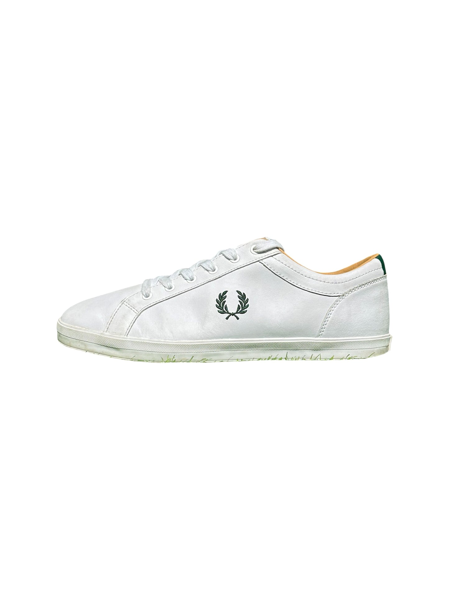 Fred Perry Baseline White Leather Sneakers