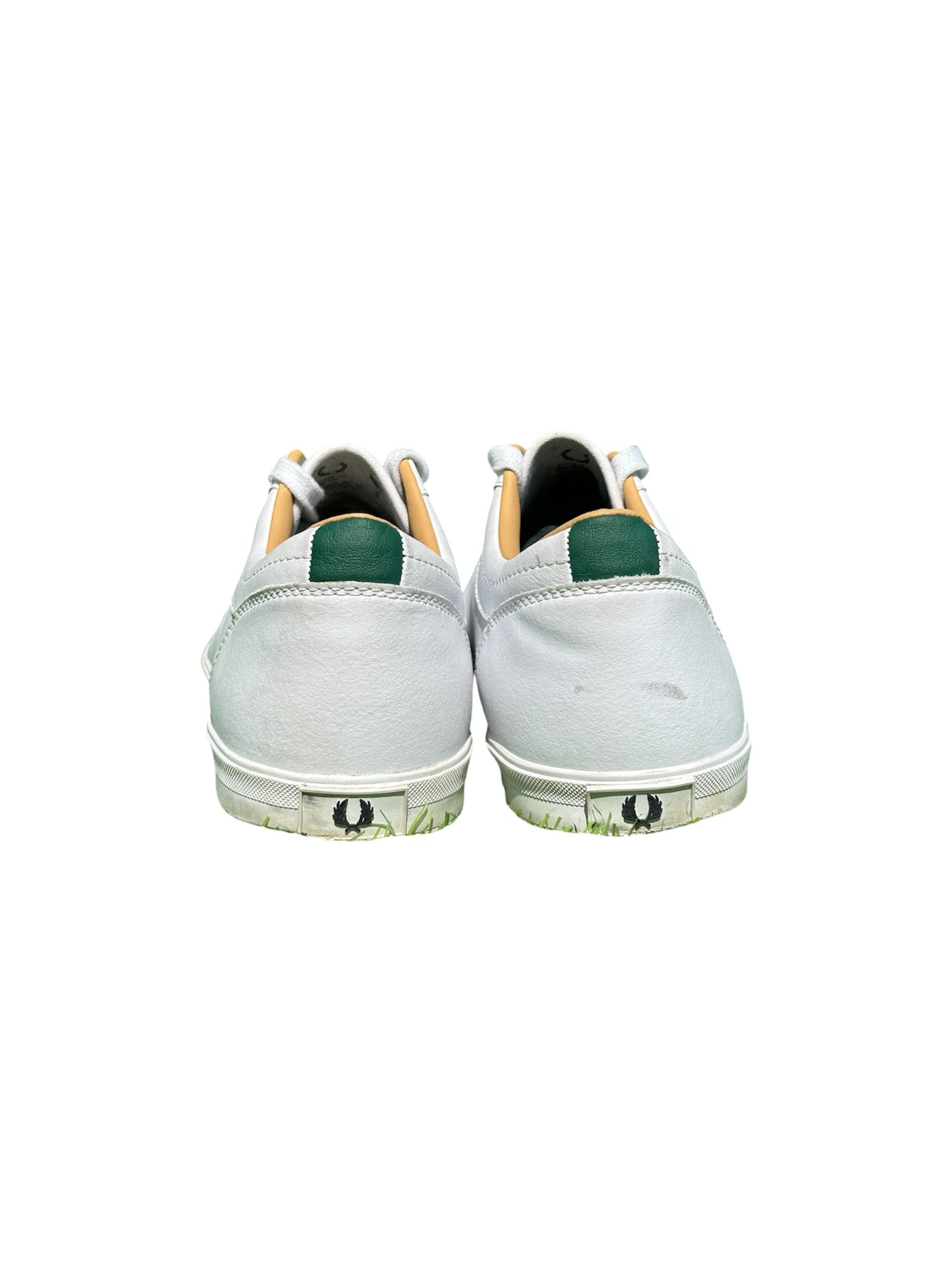 Fred Perry Baseline White Leather Sneakers