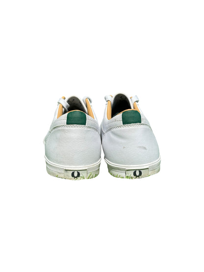Fred Perry Baseline White Leather Sneakers
