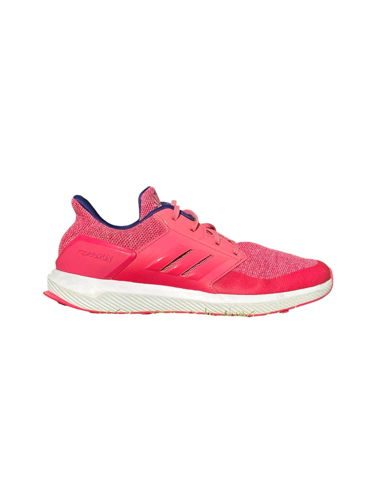 Adidas Rapid Run K Low Top Lace Up Running Shoe (EUR 38 | US 5.5)