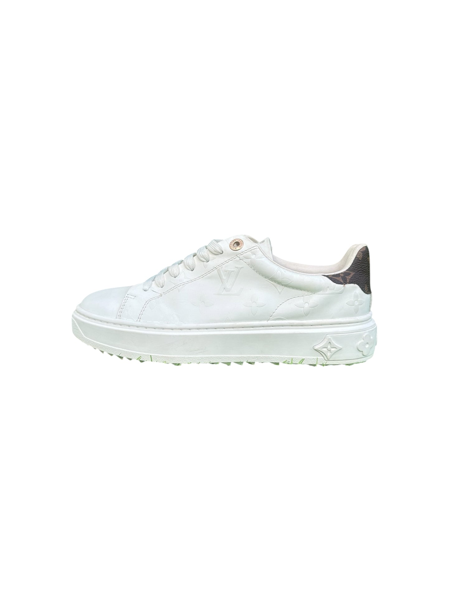 Louis Vuitton Time Out White Sneakers