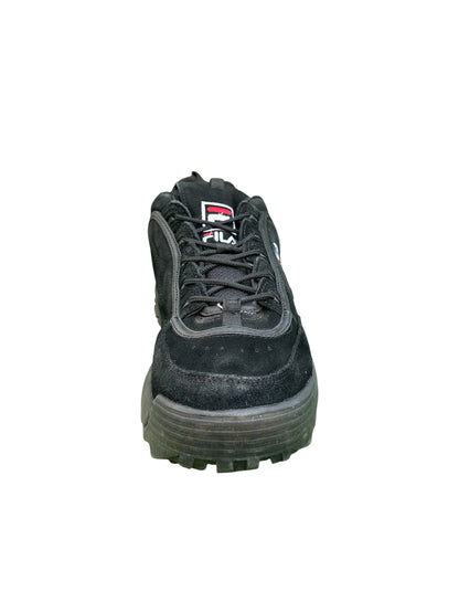 FILA Disruptor II Black Athletic Sneakers (EUR 44.5 | US 11)