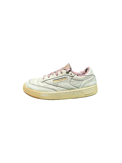Reebok Club C 85 Tennis Sneakers White – Classic Casual Leather Shoes (EUR 40.5 | US 8