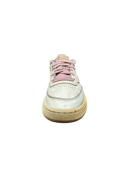 Reebok Club C 85 Tennis Sneakers White – Classic Casual Leather Shoes (EUR 40.5 | US 8