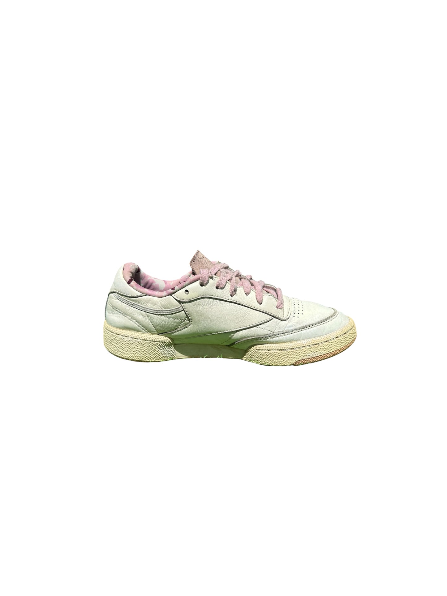 Reebok Club C 85 Tennis Sneakers White – Classic Casual Leather Shoes (EUR 40.5 | US 8