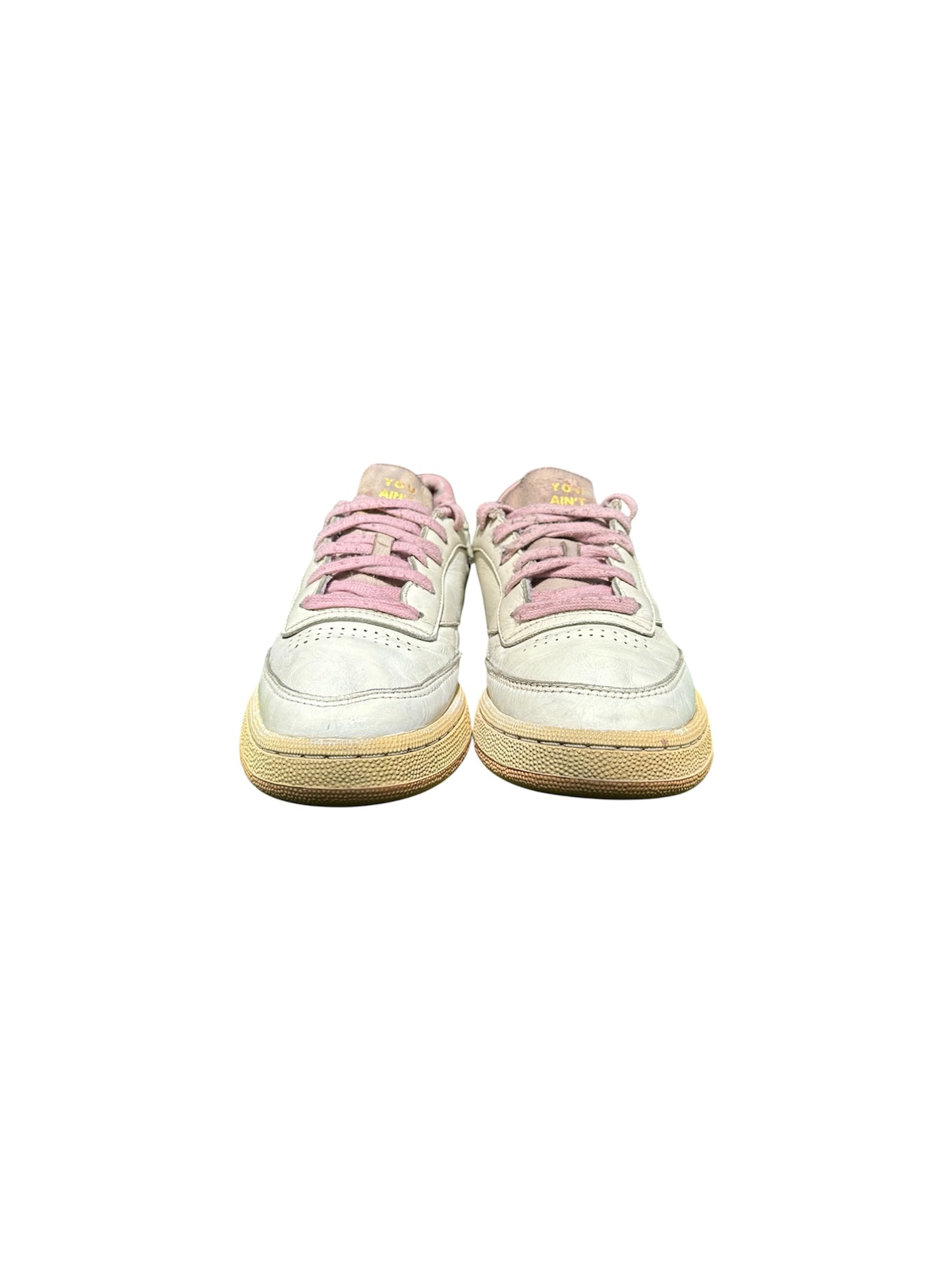 Reebok Club C 85 Tennis Sneakers White – Classic Casual Leather Shoes (EUR 40.5 | US 8