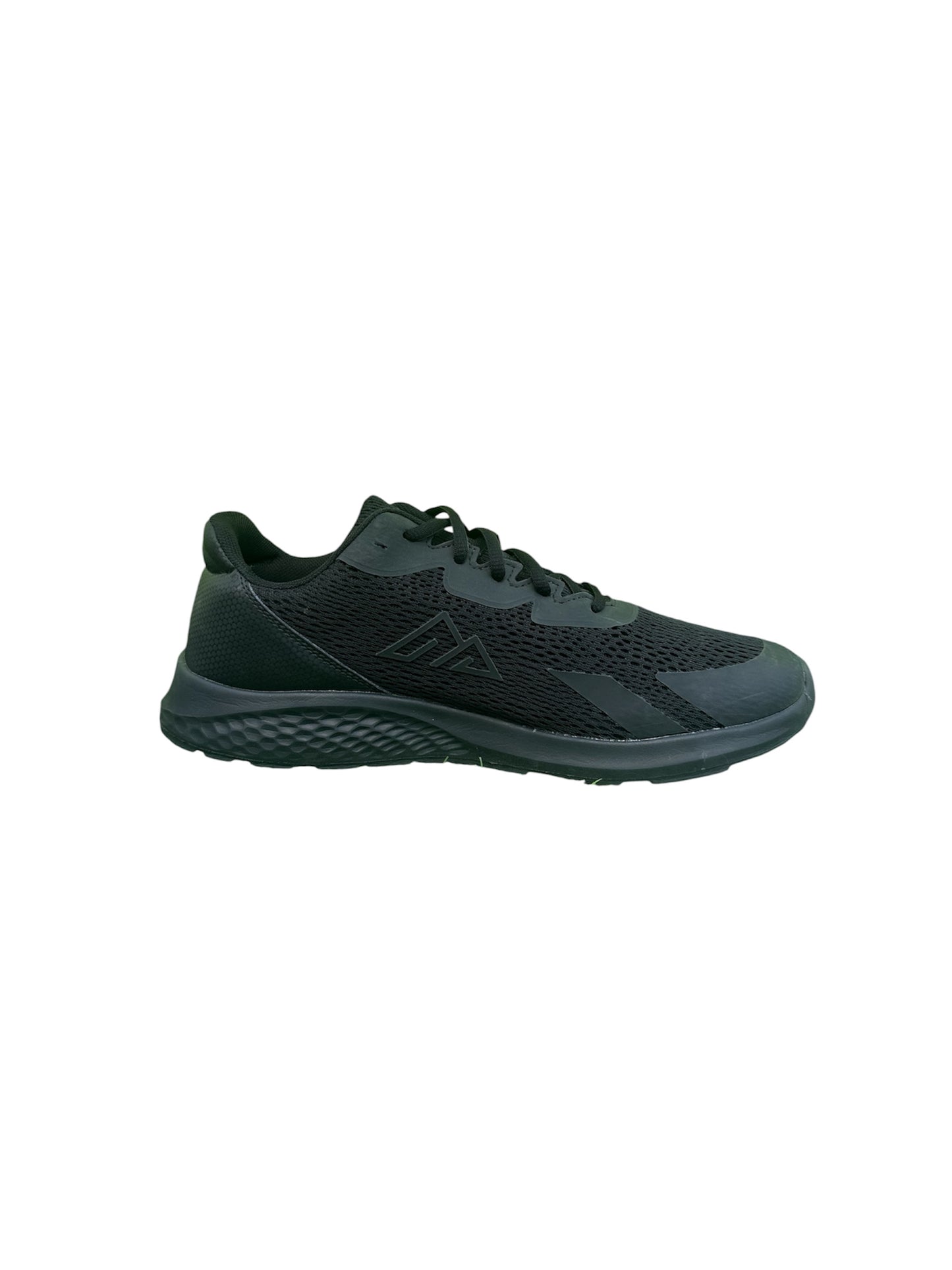 Black Running Shoes – Lightweight Mesh Upper with Medicated Insoles (EUR 43 | US 9.5)