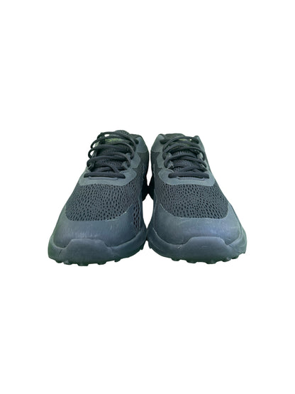 Black Running Shoes – Lightweight Mesh Upper with Medicated Insoles (EUR 43 | US 9.5)