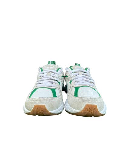 Puma Milenio Tech Trainers – White Green Gum (EUR 37 | US 5)