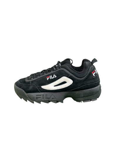 FILA Disruptor II Black Athletic Sneakers (EUR 44.5 | US 11)