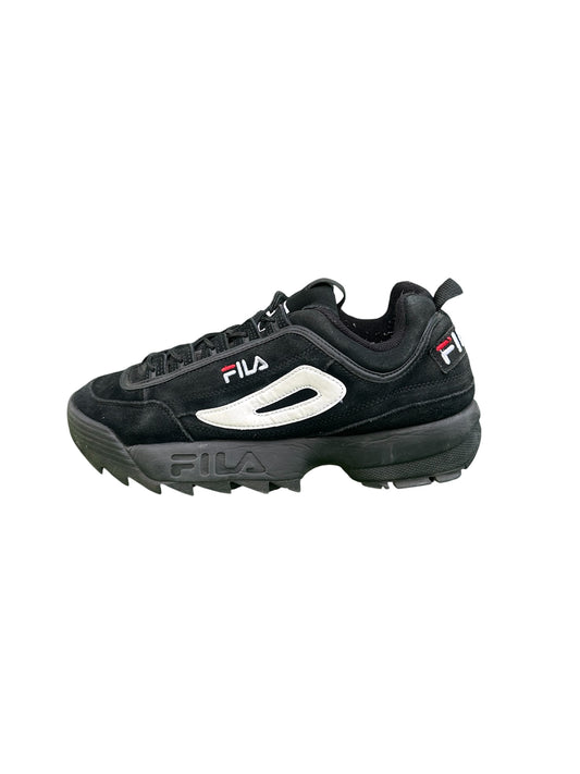 FILA Disruptor II Black Athletic Sneakers (EUR 44.5 | US 11)