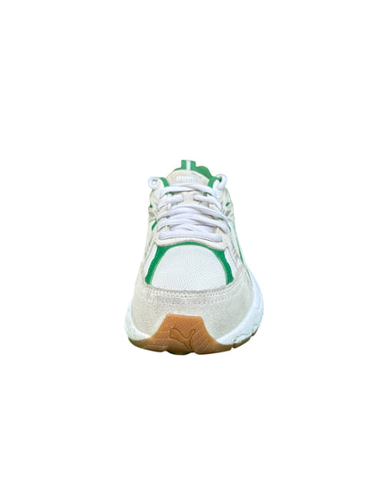Puma Milenio Tech Trainers – White Green Gum (EUR 37 | US 5)