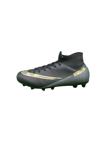 Soccer Cleats Black Gold NOTE Football Shoes – US 8.5 / UK 8 / EU 42 (27cm)