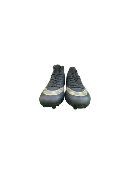 Soccer Cleats Black Gold NOTE Football Shoes – US 8.5 / UK 8 / EU 42 (27cm)