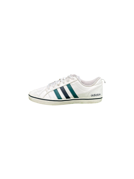 Adidas VS Pace Chalk White Collegiate Green Sneakers – US 10 / UK 9.5 / EU 44 (28cm)