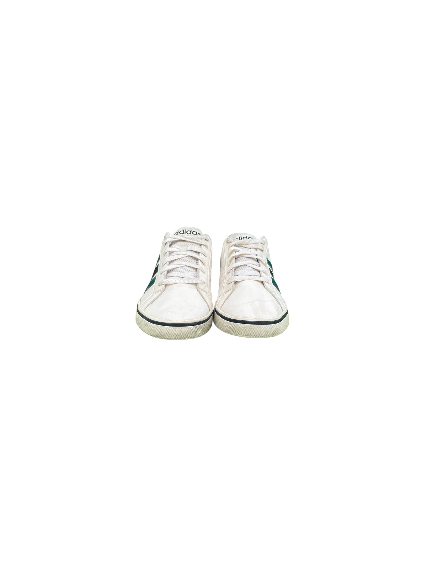 Adidas VS Pace Chalk White Collegiate Green Sneakers – US 10 / UK 9.5 / EU 44 (28cm)