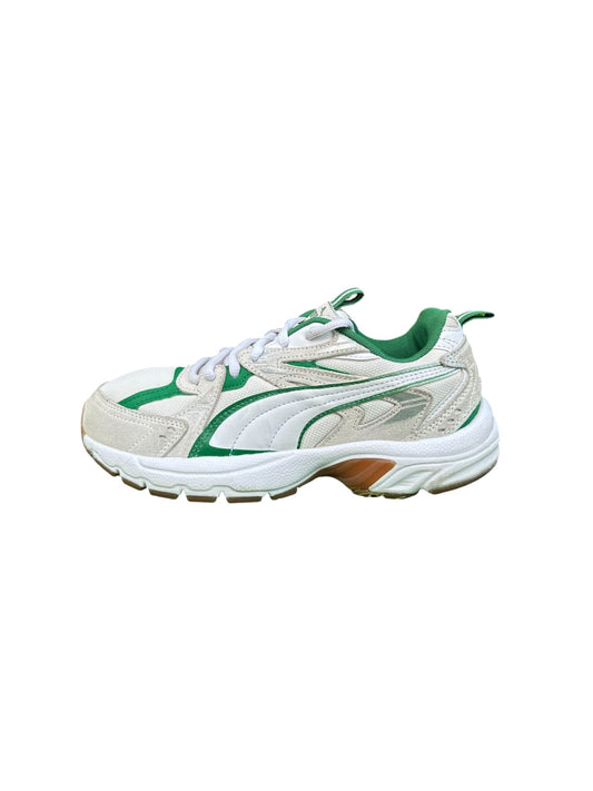 Puma Milenio Tech Trainers – White Green Gum (EUR 37 | US 5)