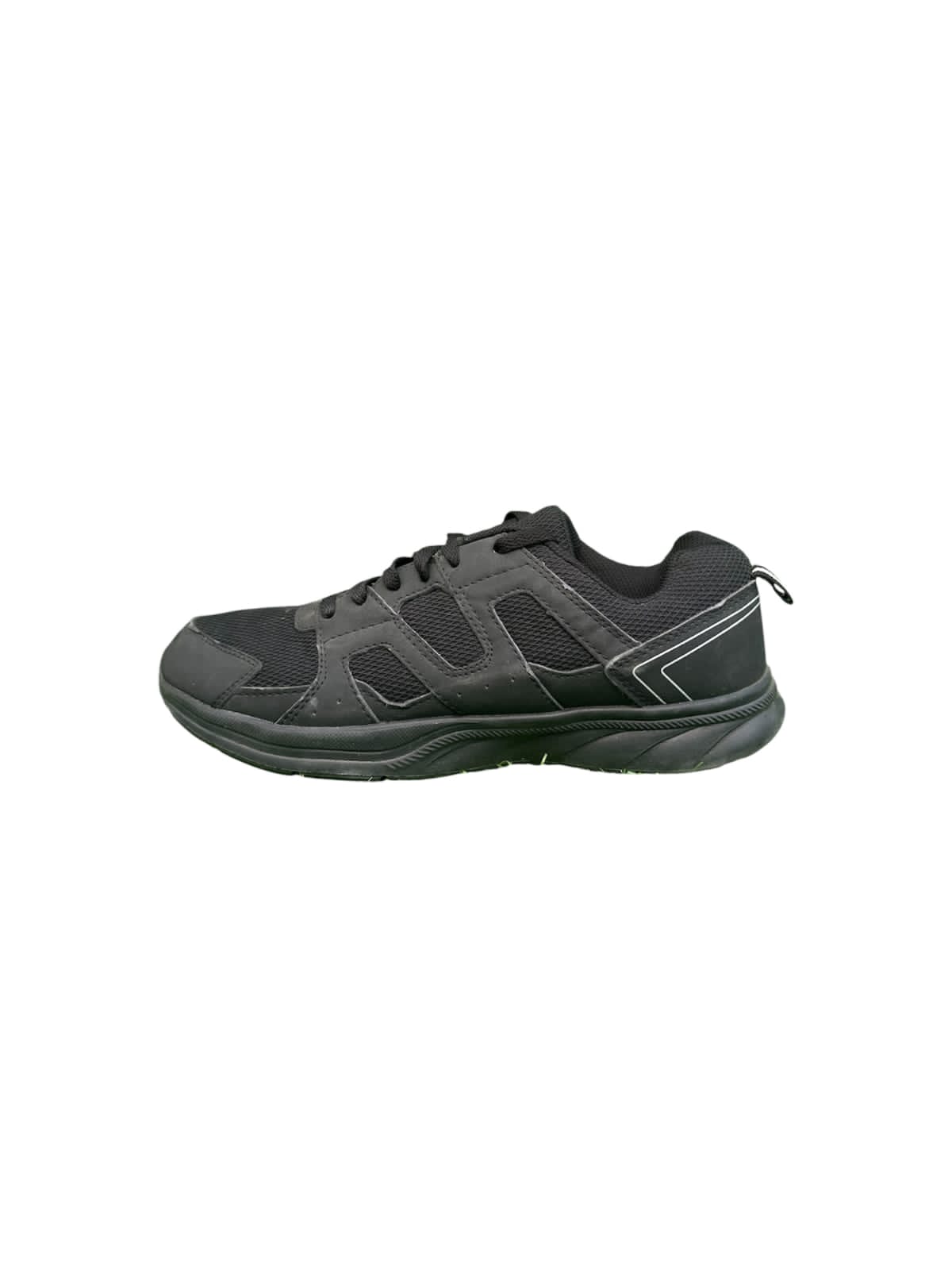 All Black Running Shoes – Lightweight Joggers for Gym & Daily Wear (EUR 42 | US 9)