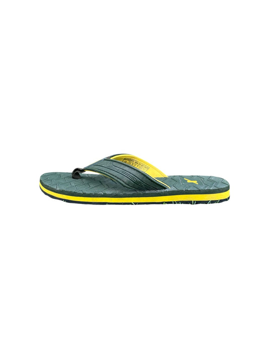 Sparx Olive Yellow Flip Flops – Lightweight Comfort Slippers (EUR 39–40 | US 7 / UK 6)